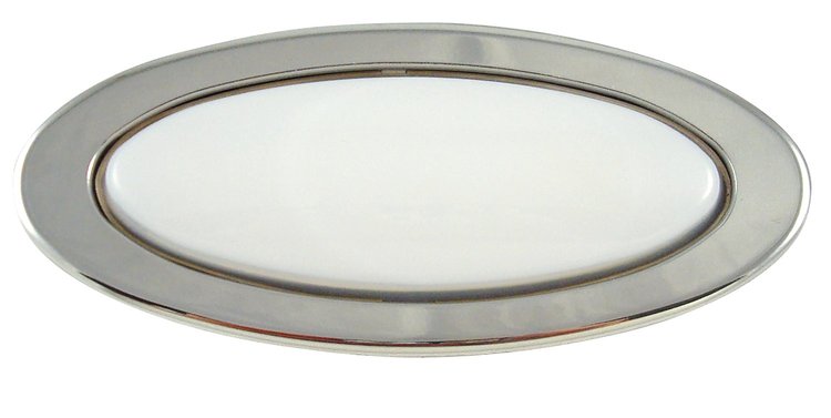 HR-13771-L-SM Oval Dome Light, Large (Smooth), Universal