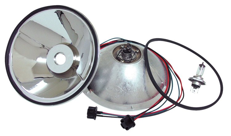 40-13027-QK-12 Headlight Reflector Kit, 1933-34 Ford Car, Ford Pickup