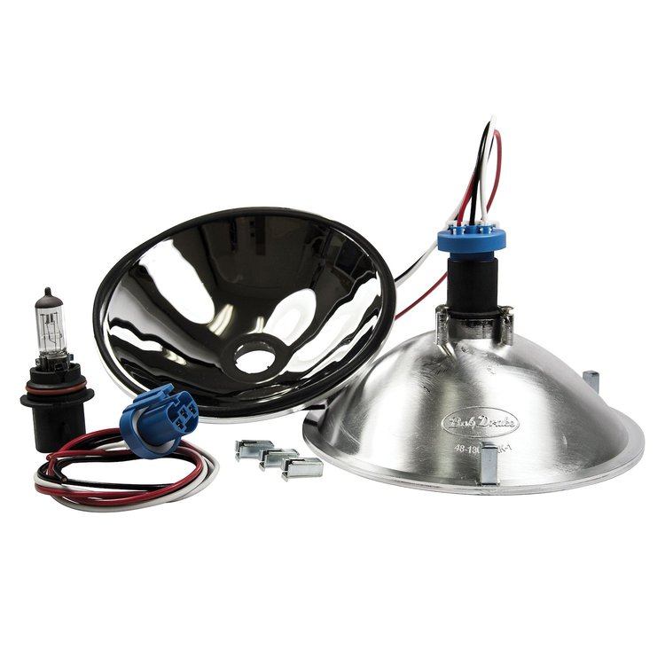 48-13027-QK-12 Headlight Reflector Kit, 1935-36 Ford Car, 1935-39 Ford Pickup, Commercial