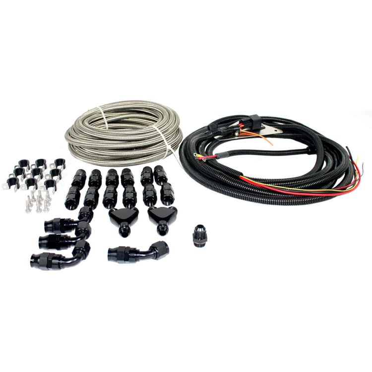 Plumbing and Wiring Harness Kit for 2005-2009 Mustangs E85 compatible