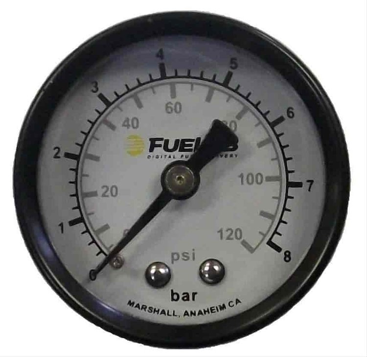 EFI Fuel Pressure Gauge 1.5"