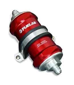 818 Series In-Line Fuel Filter with 3" Element Standard Length