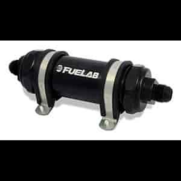 828 Series In-Line Fuel Filter with 5" Element Long Length