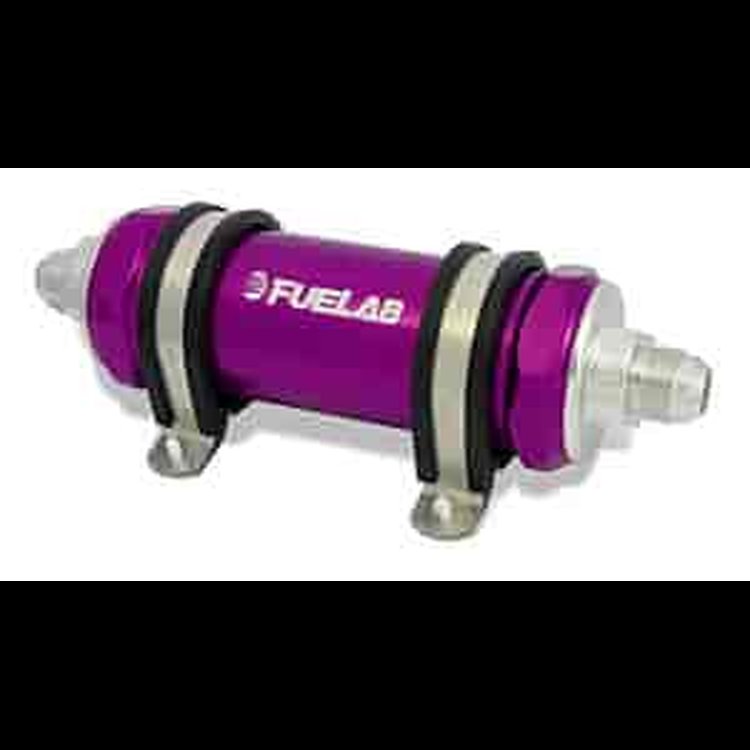 828 Series In-Line Fuel Filter with 5" Element Long Length