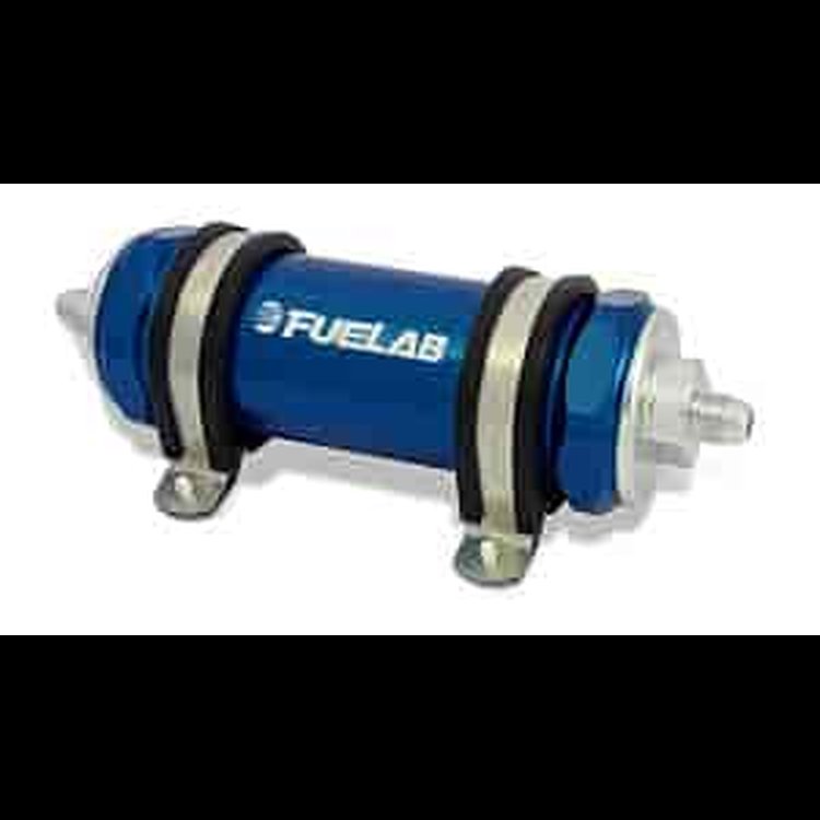828 Series In-Line Fuel Filter with 5" Element Long Length