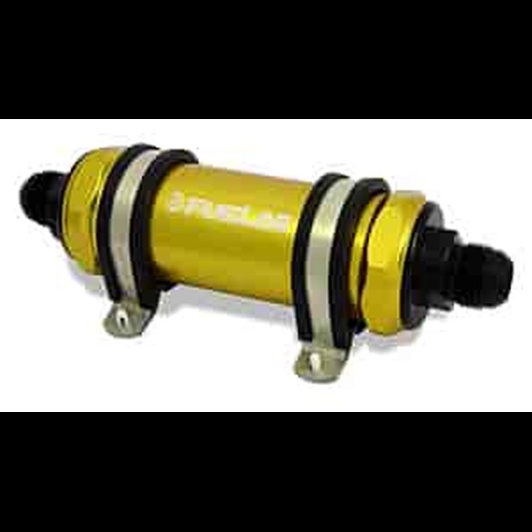 828 Series In-Line Fuel Filter with 5" Element Long Length