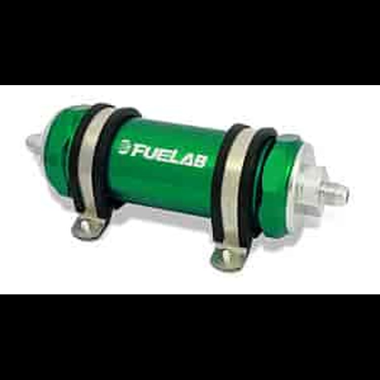 828 Series In-Line Fuel Filter with 5" Element Long Length