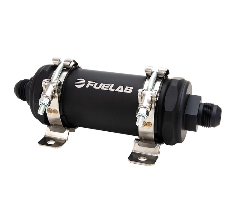 PRO Series Extreme Flow In-Line Fuel Filter, 10 GPM, -10 AN, 40 Micron [Billet Aluminum]