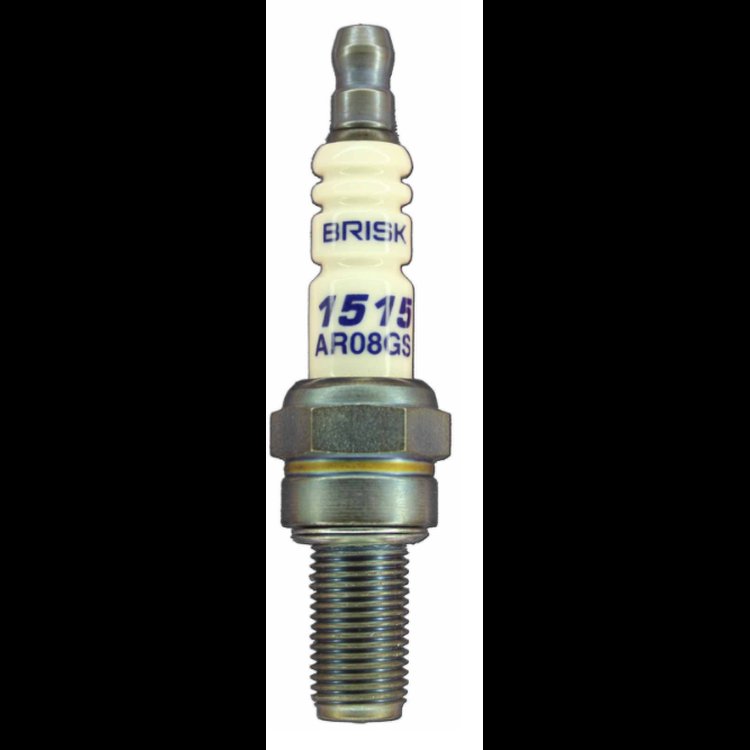 Silver Racing Spark Plug M10x1