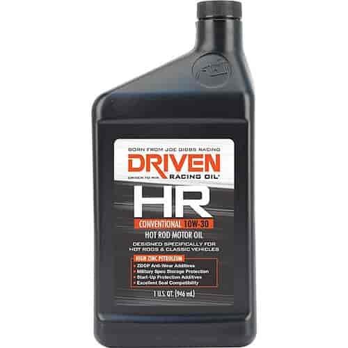 HR2 10W-30 Conventional Hot Rod Oil Case/12 Quarts