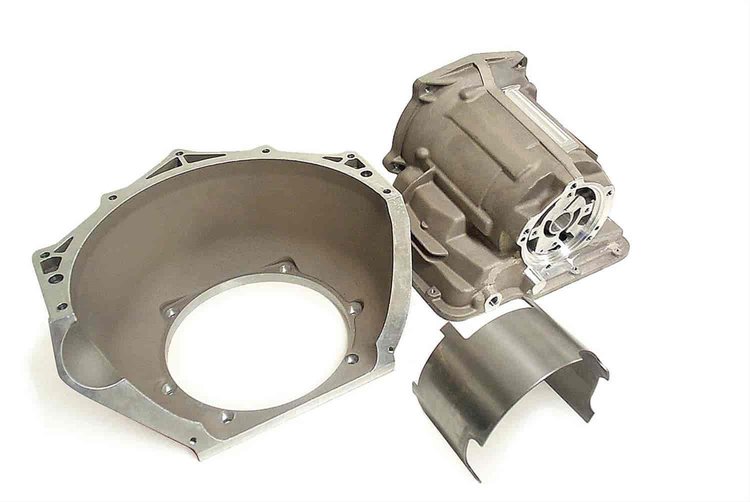 Powerglide Transmission SuperCase & Bellhousing Chevy Bolt Pattern Bellhousing