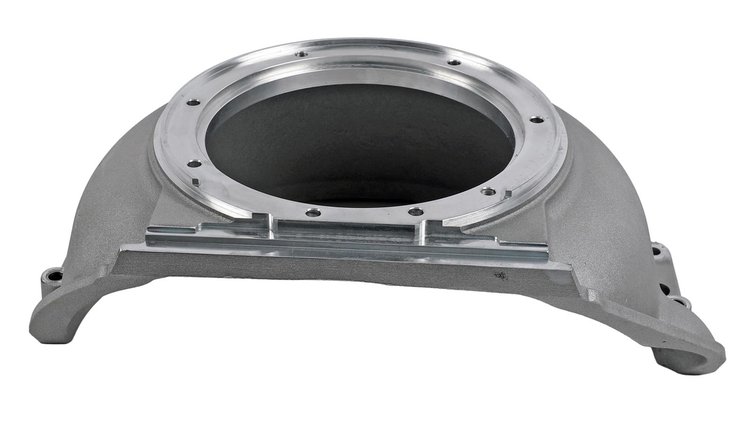 SFI Direct Fit Bellhousing for GM TH350 and TH400 [Modified OEM Case, Aluminum]