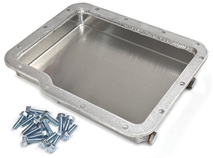 203611 Transmission Pans, Moroso Aluminum Stock Depth Pan