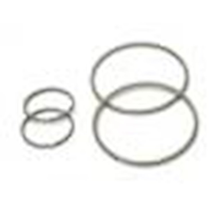 205020 Pump Sealing Components, Oil Ring Kit (Set Of 4 - 2 Chrome Pump, 2 Teflon Input Shaft), Powerglide