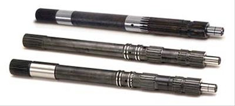 207159AV Input Shafts, 12 7/8” Ringless Superglide 2, 1.00” Diameter, Vasco, Powerglide
