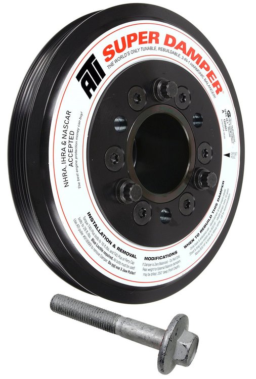 917306 Serpentine Series Super Damper for GM L8T Truck and Gen V Ecotec3 Engines [7.480 in. Diameter]