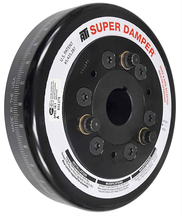 Super Damper Pontiac 2.5L and Small Block Chevy