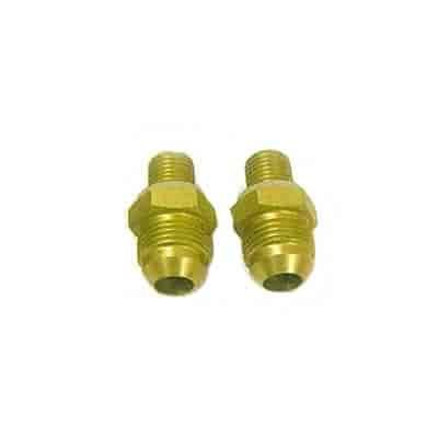 Transmission Cooler Line Fittings 1/4-18" NPSM Threads to -8AN