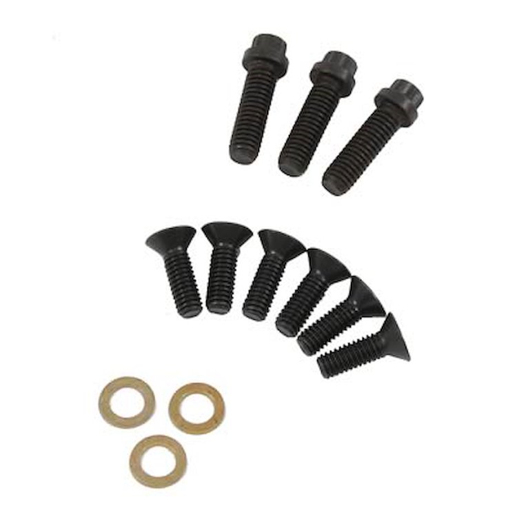 950282 Damper Bolt Packs, Ford - (6) 5/16-18 X 1 (3) 3/8-16 X 2 (3) 3/8-16 X 1-1/4, 12 Bolts