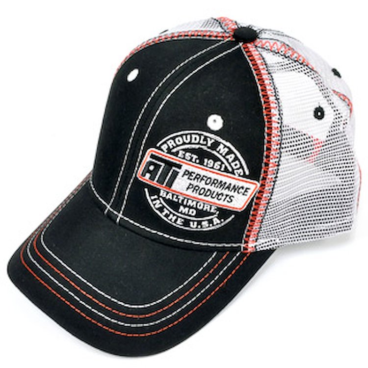 Z20071 Cap, ATI “Made in the USA”, (Black/White Mesh Back)