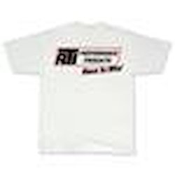 SHIRT - V NECK - RACE TO WIN - LADIES MEDIUM WHITE
