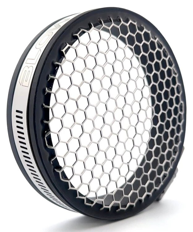 BG-3.50-BLK Blower-Guard Inlet Screen, 3.50 in. Inlet Diameter [Black Coupler w/Stainless Screen]