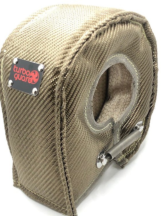TBG-T3-TITAN Turbocharger Blanket, T3 Series Turbocharger, Dual Ceramic Layers [Titanium]