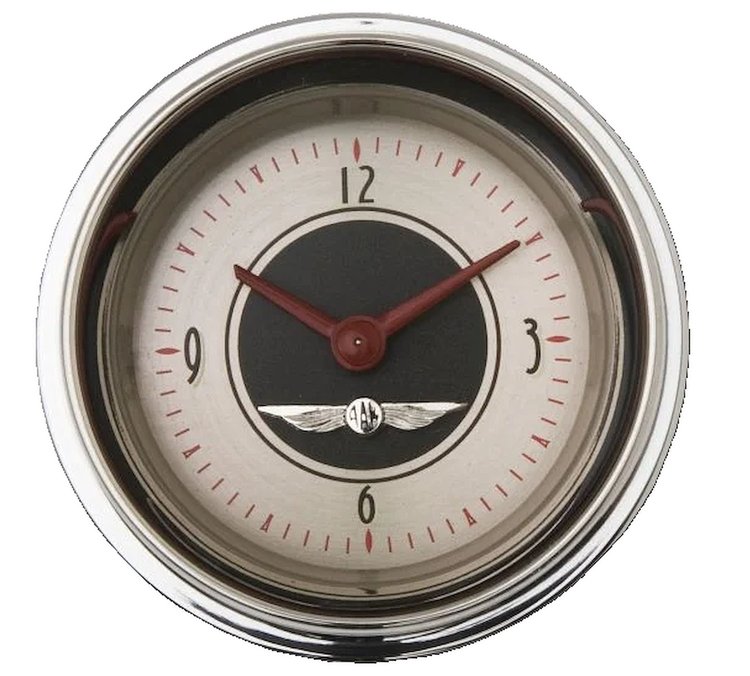 All American Nickel Series Clock 2-1/8" Electrical