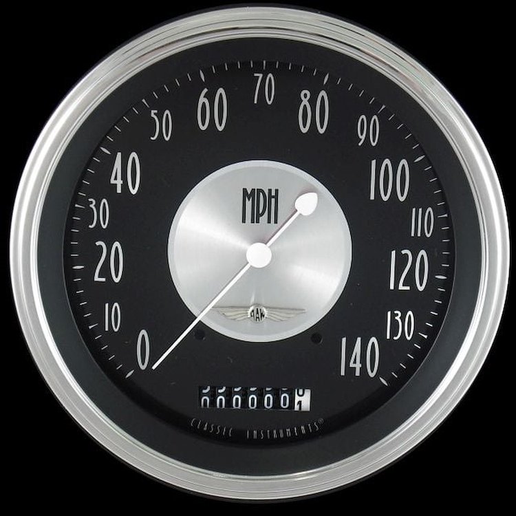 All American Tradition Speedometer 4-5/8" Electrical