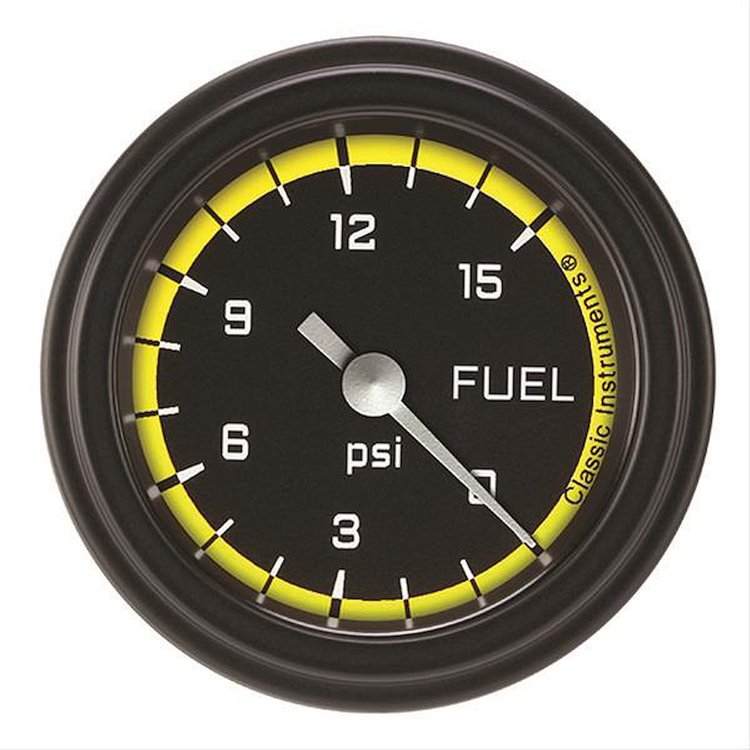 AUT CRS YLW 2 FUEL PRS 15psi ELEC FULL SWEEP