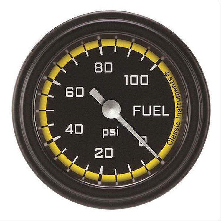 AUT CR YLW 2 FUEL PRES 100psi ELEC FULL SWEEP