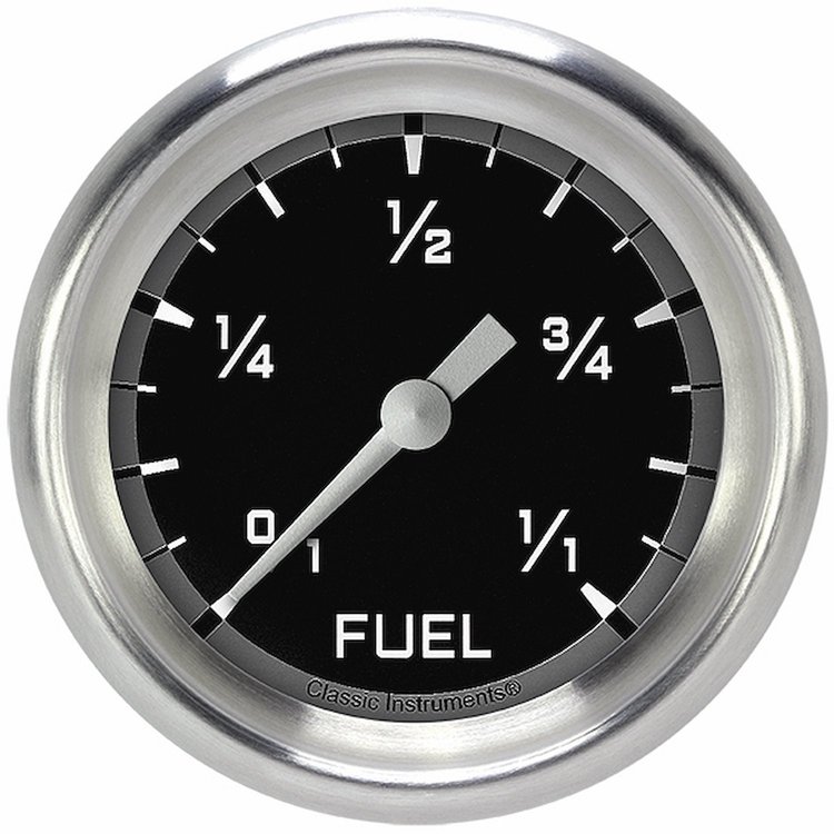 AX309GAPF Autocross Gray 2 5/8in. Fuel Gauge