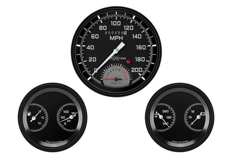AX61GBLF Auto Cross Grey 5in. Speedtach, 2 - 3in. Dua