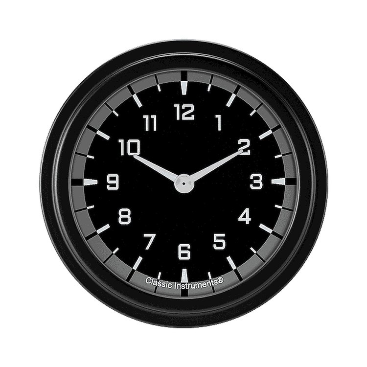 AUTO CROSS 2 5/8IN CLOCK