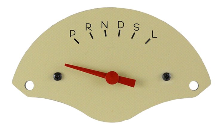 Bel Era Series Gear Indicator Insert 1955-56 Chevy