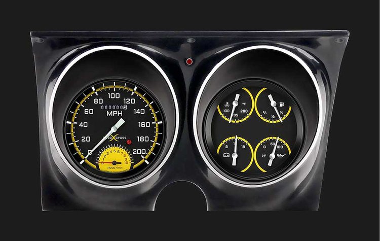 AUTO CROSS YEL CAMARO 67