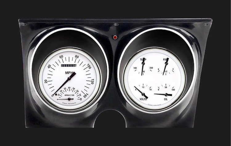 White Hot Series Gauge Package 1967-68 Camaro Includes:
