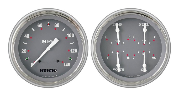 SG Series Gauge Package 1951-52 Chevy Car Includes: