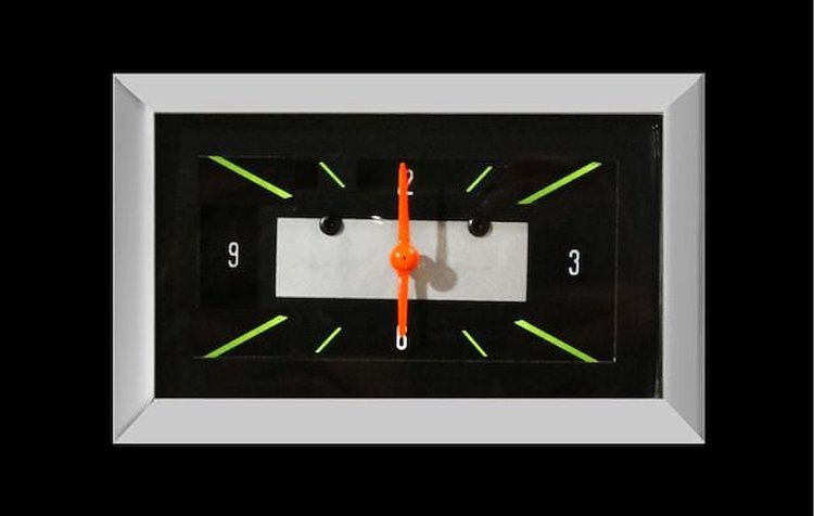 1957 Chevy Clock Authentic Series