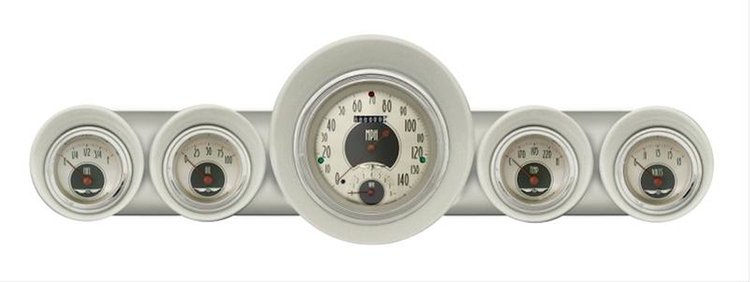 All-American Nickel Series Gauge Package 1959-60 Full-Size Chevy Includes:
