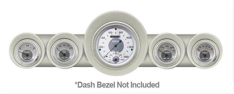 All-American Series Gauge Package 1959-60 Full-Size Chevy Includes: