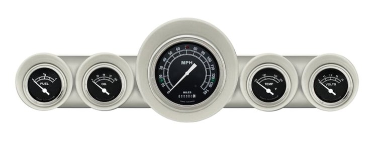 Traditional Series Gauge Package 1959-60 Full-Size Chevy Includes: