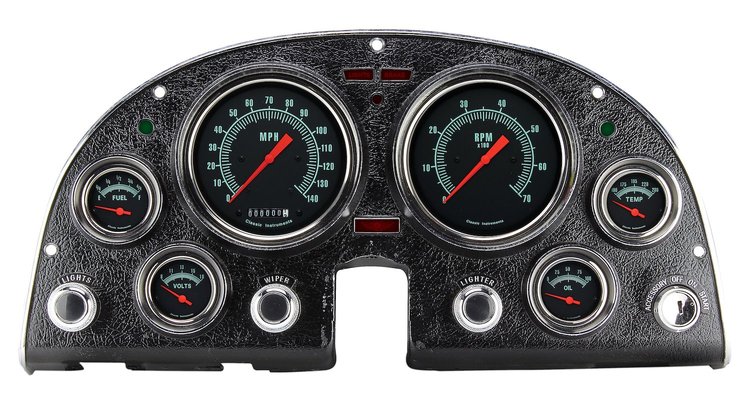 G-Stock Series Instrument Package 1963-67 Corvette Includes: