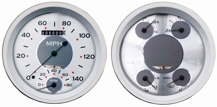 All-American Series Gauge Package 1947-53 GM Pickup Includes:
