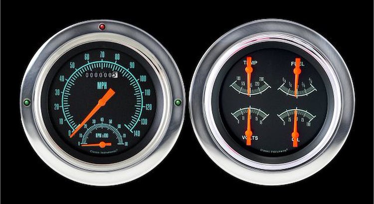 G-Stock Series Gauge Package 1954-55 Chevy Truck (First Series) Includes: