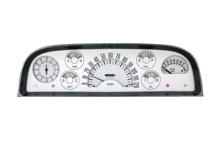 CT60W Classic Instruments Classic Truck Package White