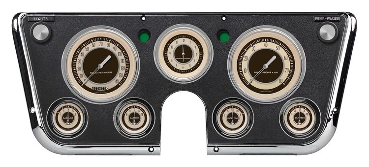 Nostalgia VT Series Instrument Package 1967-72 Chevy Truck Includes: