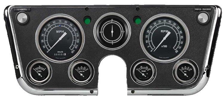 Traditional Series Instrument Package 1967-72 Chevy Truck Includes: