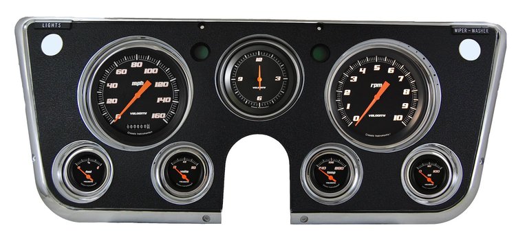 VELOCITY BLACK 67-72 CHEV