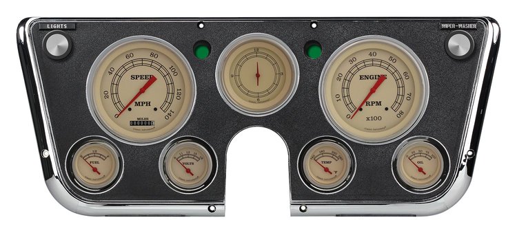 Vintage Series Instrument Package 1967-72 Chevy Truck Includes: